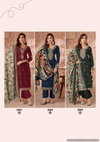Pashan Vol 3 By Suryajyoti Jam Satin Embroidery Printed Dress Material Wholesale Price In Surat